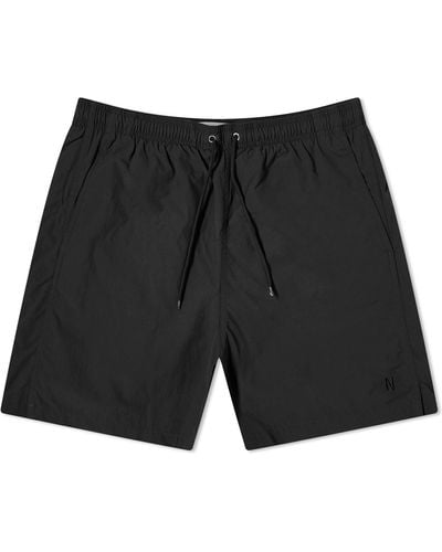 Norse Projects Hauge Swim Shorts - Black