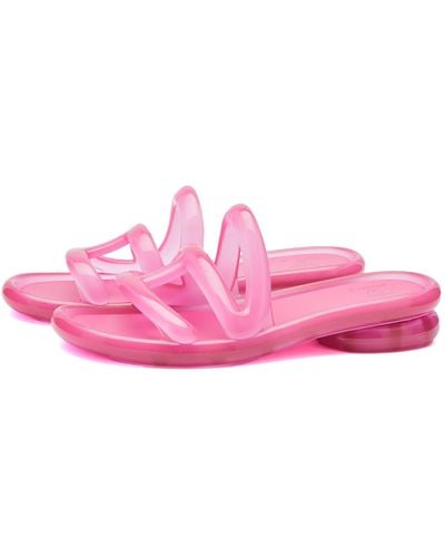 Melissa X Telfar Jelly Slide Shoes - Pink