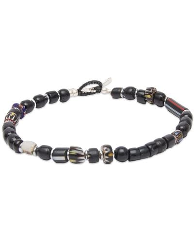 Mikia Trade Beads Bracelet - Brown