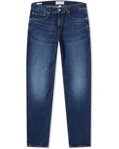 Calvin Klein Dark Wash Skinny Jeans - Blue
