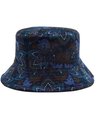 adidas Corduroy Bucket Hat - Blue