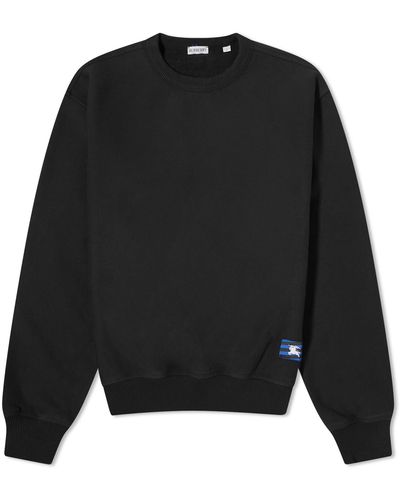 Burberry Ekd Label Sweatshirt - Black