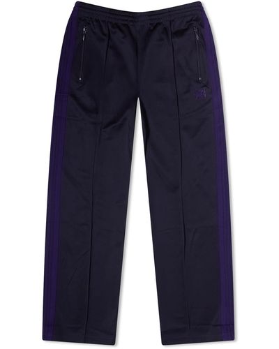 Needles Poly Smooth Track Pant - Blue