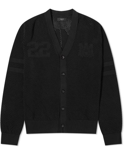 Amiri 22 Knitted Cardigan - Black