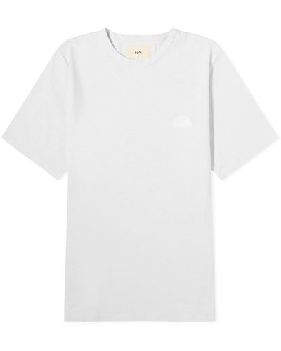 Folk Slub T-Shirt - White