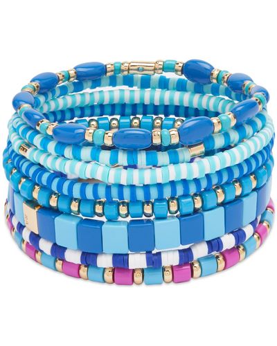 Roxanne Assoulin Color Therapy Bracelets Set - Blue