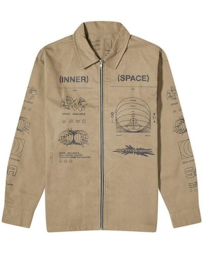 Space Available Inner Space Plant Jacket - Natural
