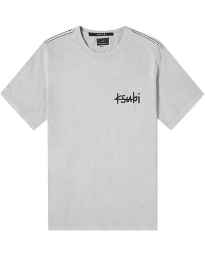 Ksubi Lock Up Kash T-Shirt - Grey