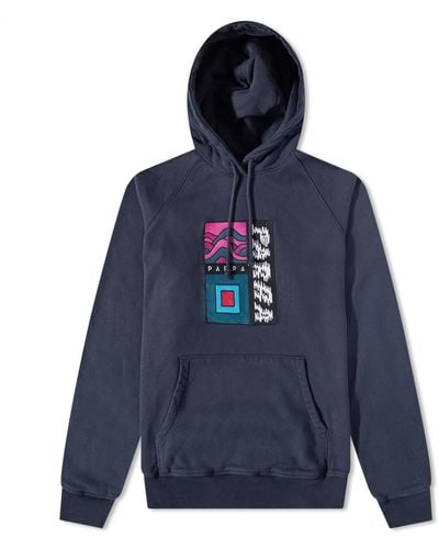 by Parra Wave Block Tremors Hoody - Blue