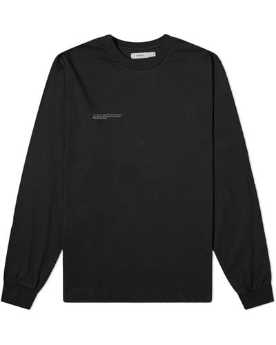 PANGAIA Long Sleeve T-Shirt - Black