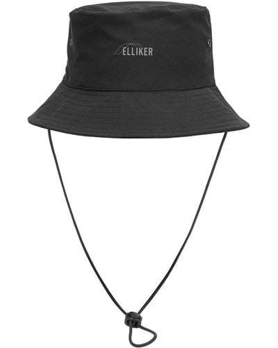 Elliker Burter Packable Tech Bucket Hat - Black