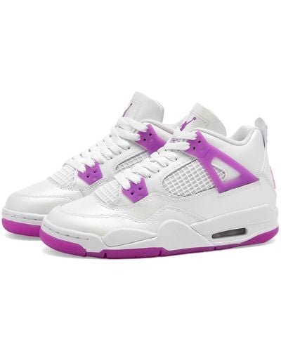 Nike 4 Retro Edge Gs Sneakers - Purple