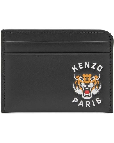 KENZO Tiger Card Holder - Black