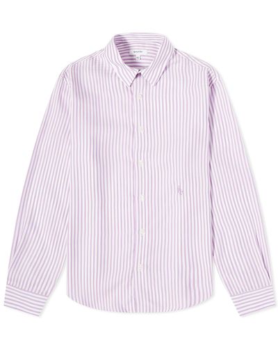 Sporty & Rich Src Tencel Shirt - Purple