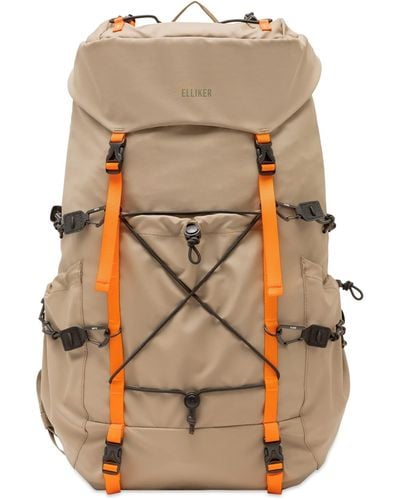 Elliker Maller Large Flapover Backpack - Natural