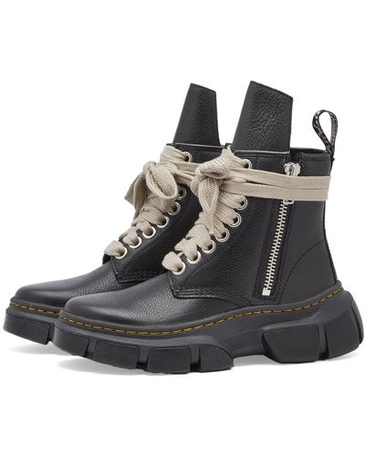 Rick Owens X Dr. Martens 1460 Dmxl Jumbo Lace Boot - Black