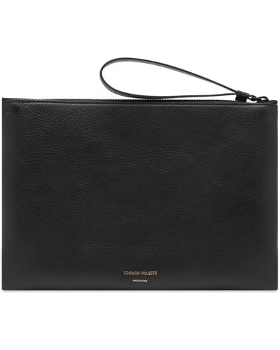 Common Projects Medium Flat Pouch - Black