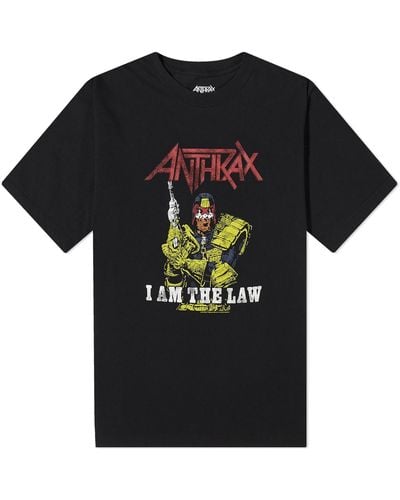 Neighborhood Anthrax I Am The Law T-Shirt - Black