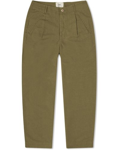 Folk Assembly Trousers - Green