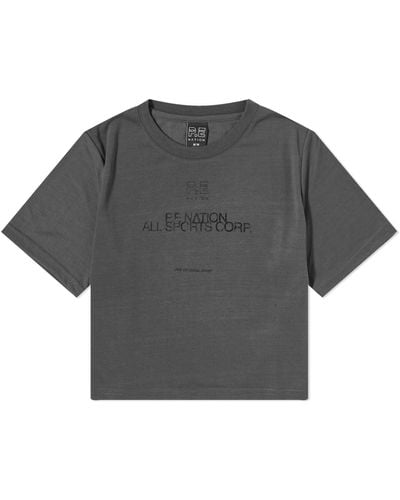 P.E Nation Parallel T-Shirt - Grey