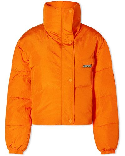 Isabel Marant Telia Short Puffer Jacket - Orange