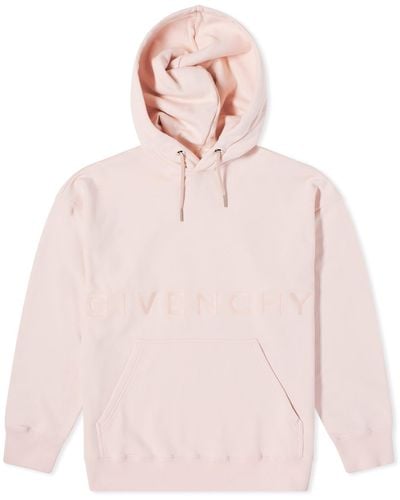 Givenchy Archetype Logo Hoodie - Pink