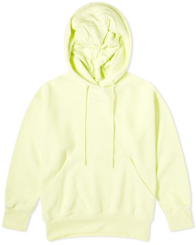 Nike Plush Oversized Hoodie - Yellow