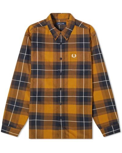 Fred Perry Tartan Shirt - Multicolor