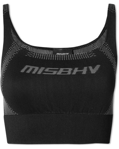 MISBHV Sport Bra Top - Black