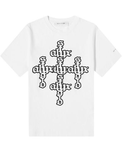 1017 ALYX 9SM Cross Logo T-Shirt - White