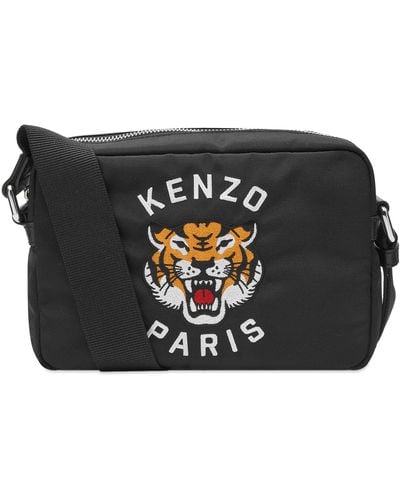 KENZO Tiger Cross Body Bag - Black
