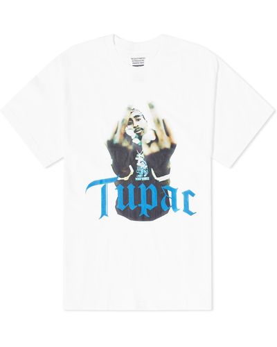 Wacko Maria Tupac T-Shirt - Blue