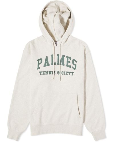Palmes Mats Collegate Hoodie - Natural