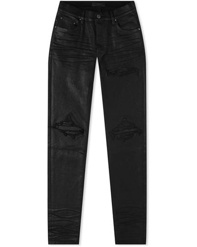 Amiri Mx1 Wax Jeans - Black