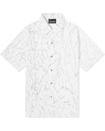 Han Kjobenhavn Wrinkle Bowling Shirt - White