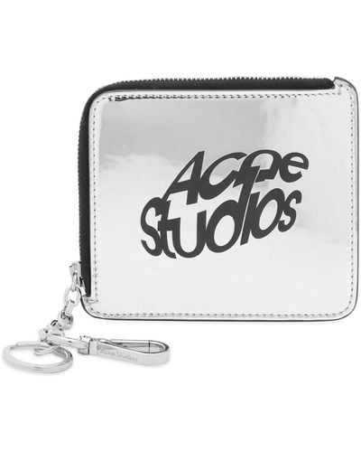 Acne Studios Logo Wallet - White