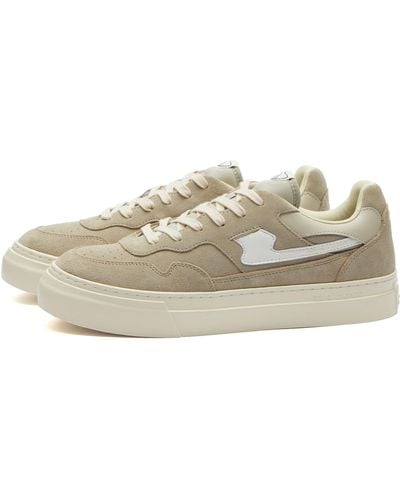 Stepney Workers Club Pearl S-Strike Suede Trainers - White