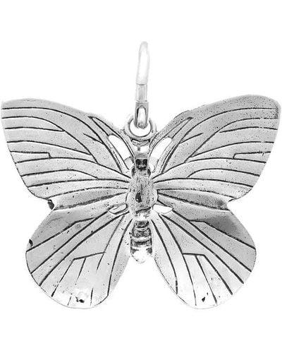 Raf Simons Butterfly Charm - Metallic