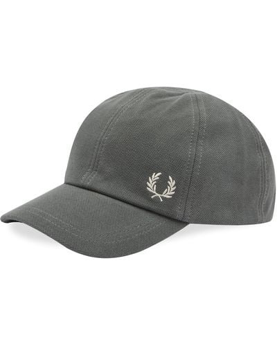 Fred Perry Pique Classic Cap - Grey