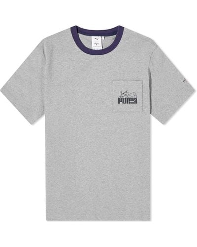 PUMA X Noah Pocket T-Shirt - Grey