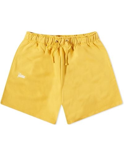 PATTA Basic Sweat Shorts - Yellow
