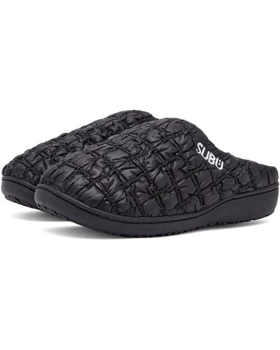 SUBU Concept Bumpy Sandal - Black