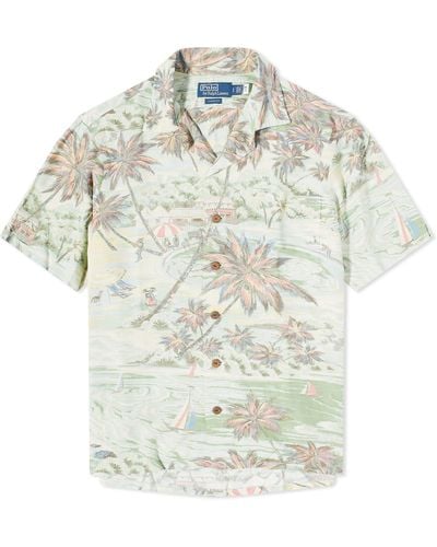 Polo Ralph Lauren Palm Print Vacation Shirt - Multicolour