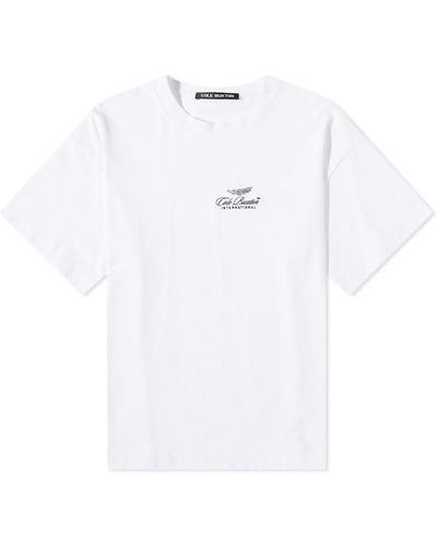 Cole Buxton International Logo T-Shirt - White