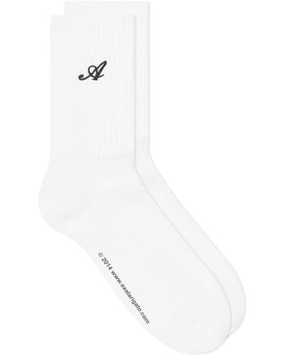 Axel Arigato Signature Socks - White