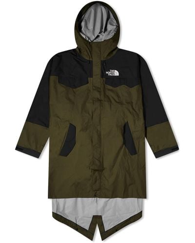 The North Face X Undercover Packable Fishtail Parka Jacket - Green