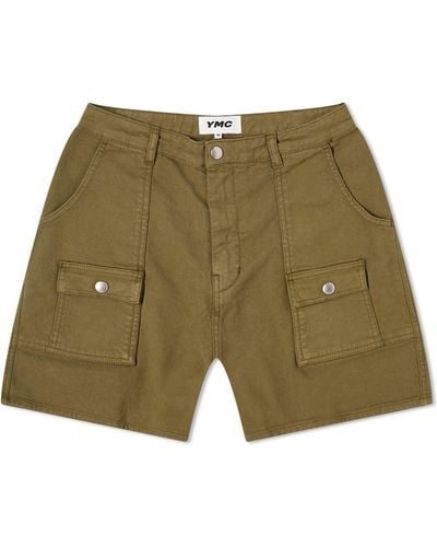 YMC Bush Shorts - Green