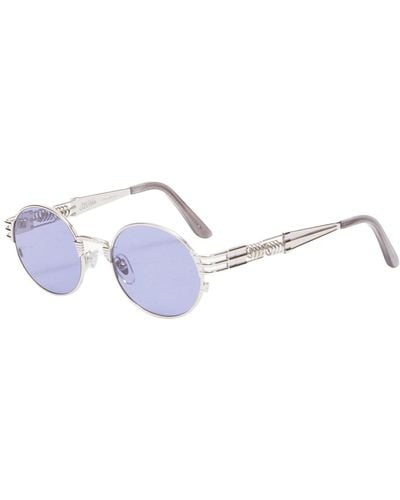 Jean Paul Gaultier Metal Frame Sunglasses - Metallic
