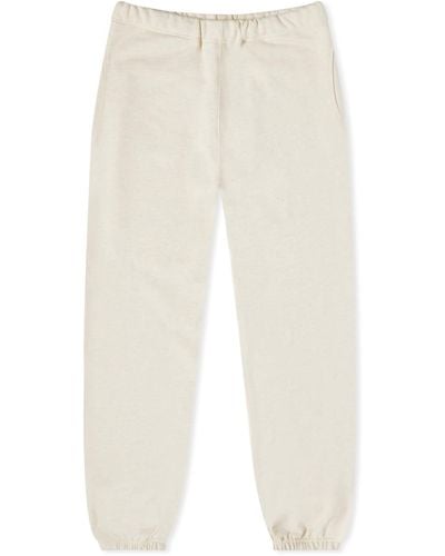 Snow Peak Recycled Cotton Sweat Pant - White