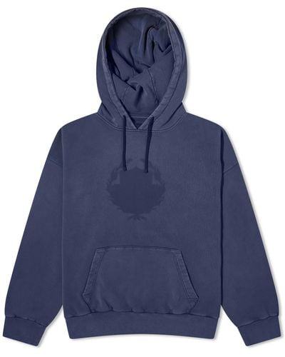 Givenchy Shadow Crest Hoodie - Blue